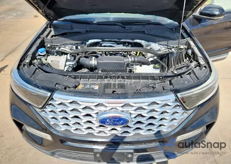 2020 Ford Explorer Platinum из США, поврежденный, VIN 1FM5K8HC0LGA60137